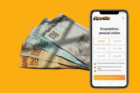 Empréstimo SuperSim oferece até R$2.500 e é acessível para quem tem nome sujo!